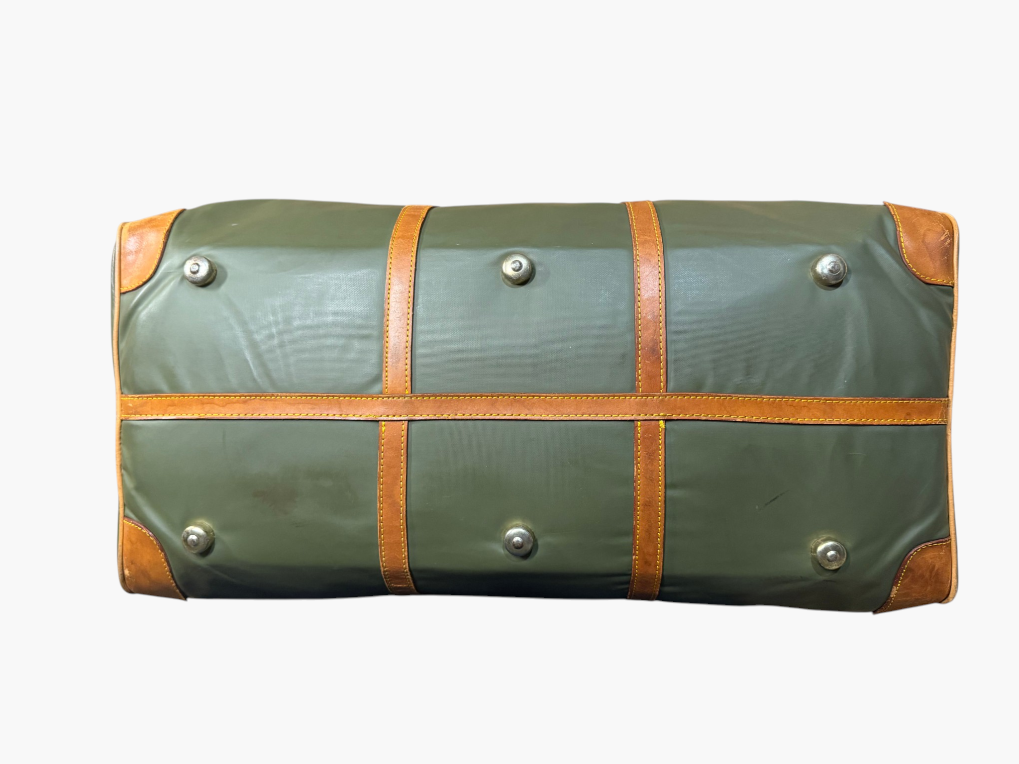 Hunting World Large Olive Green Battue Duffel / Boston Bag