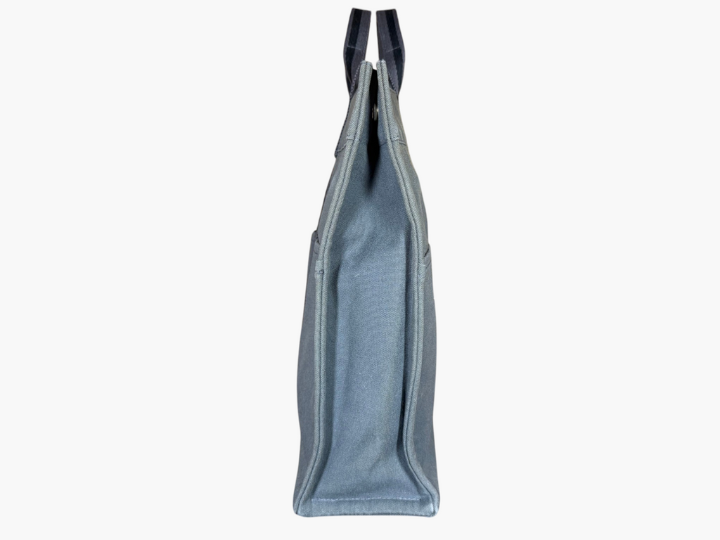 Hermès Fourre-Tout MM Canvas Tote in Grey