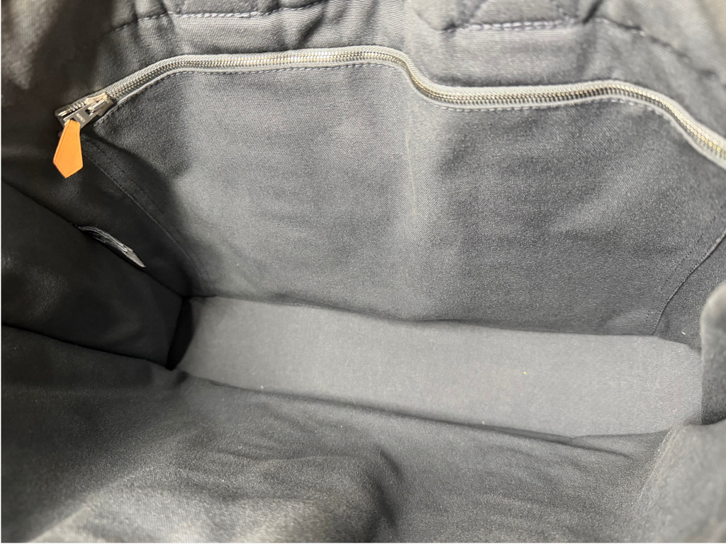 Hermès Fourre-Tout MM Canvas Tote in Grey