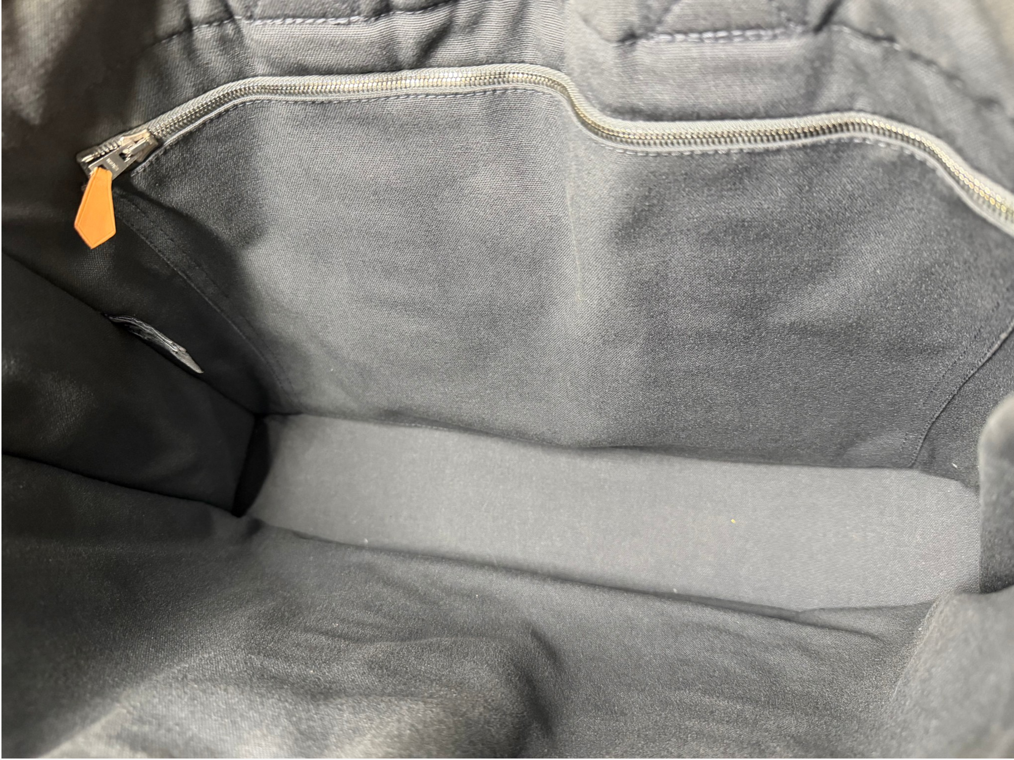 Hermès Fourre-Tout MM Canvas Tote in Grey