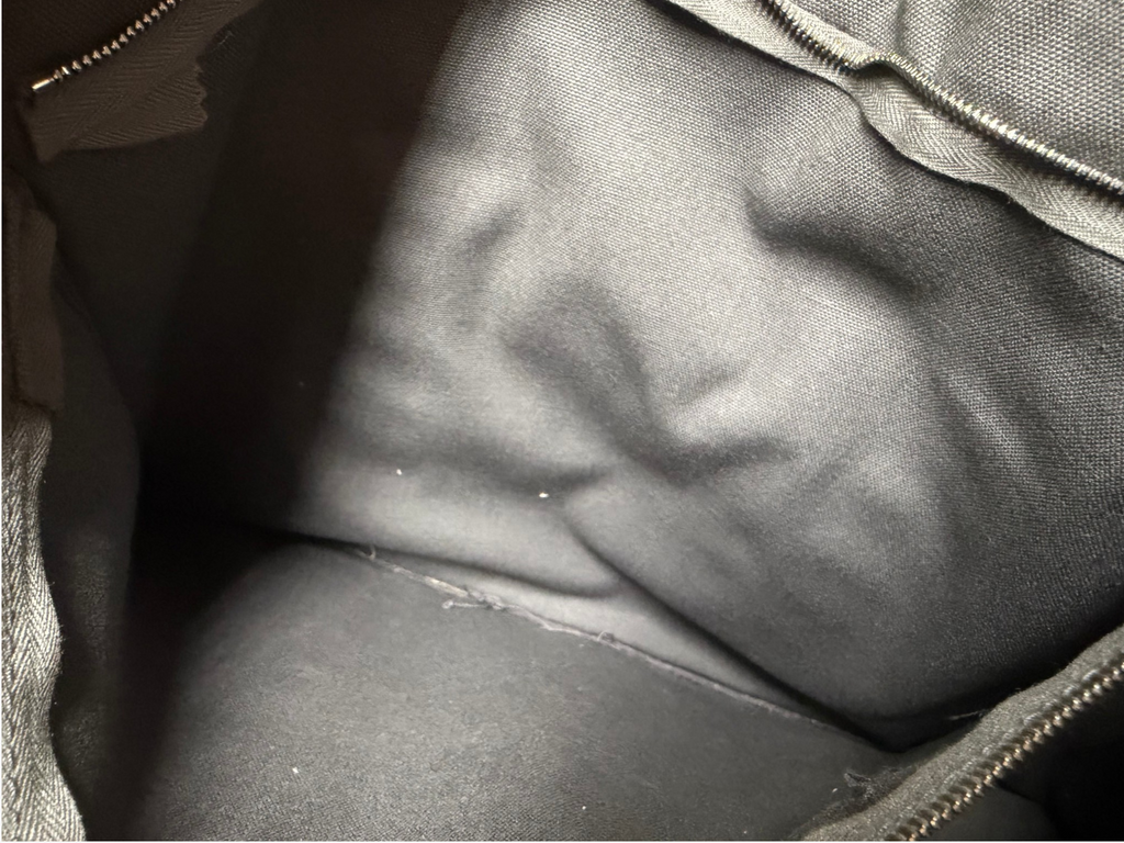 Hermès Fourre-Tout MM Canvas Tote in Grey