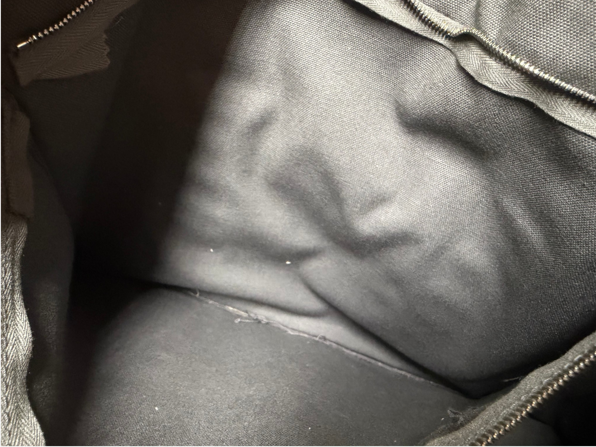 Hermès Fourre-Tout MM Canvas Tote in Grey