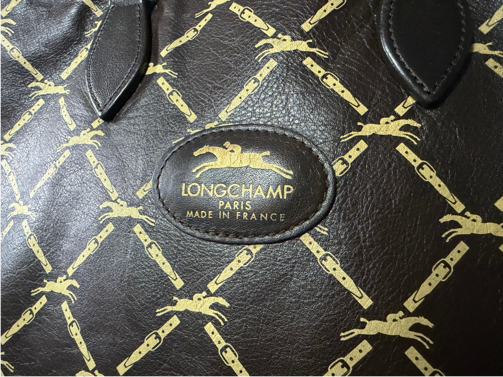 Longchamp LM Line Lambs Leather Tote