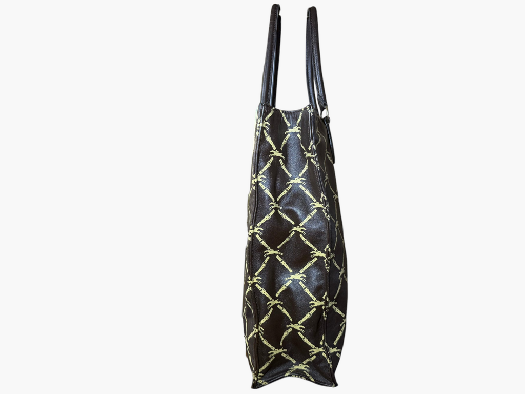 Longchamp LM Line Lambs Leather Tote