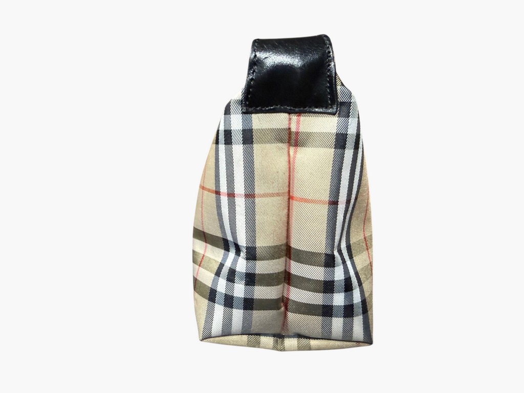 Burberry London Nova Check Wristlet Clutch Pouch / Purse