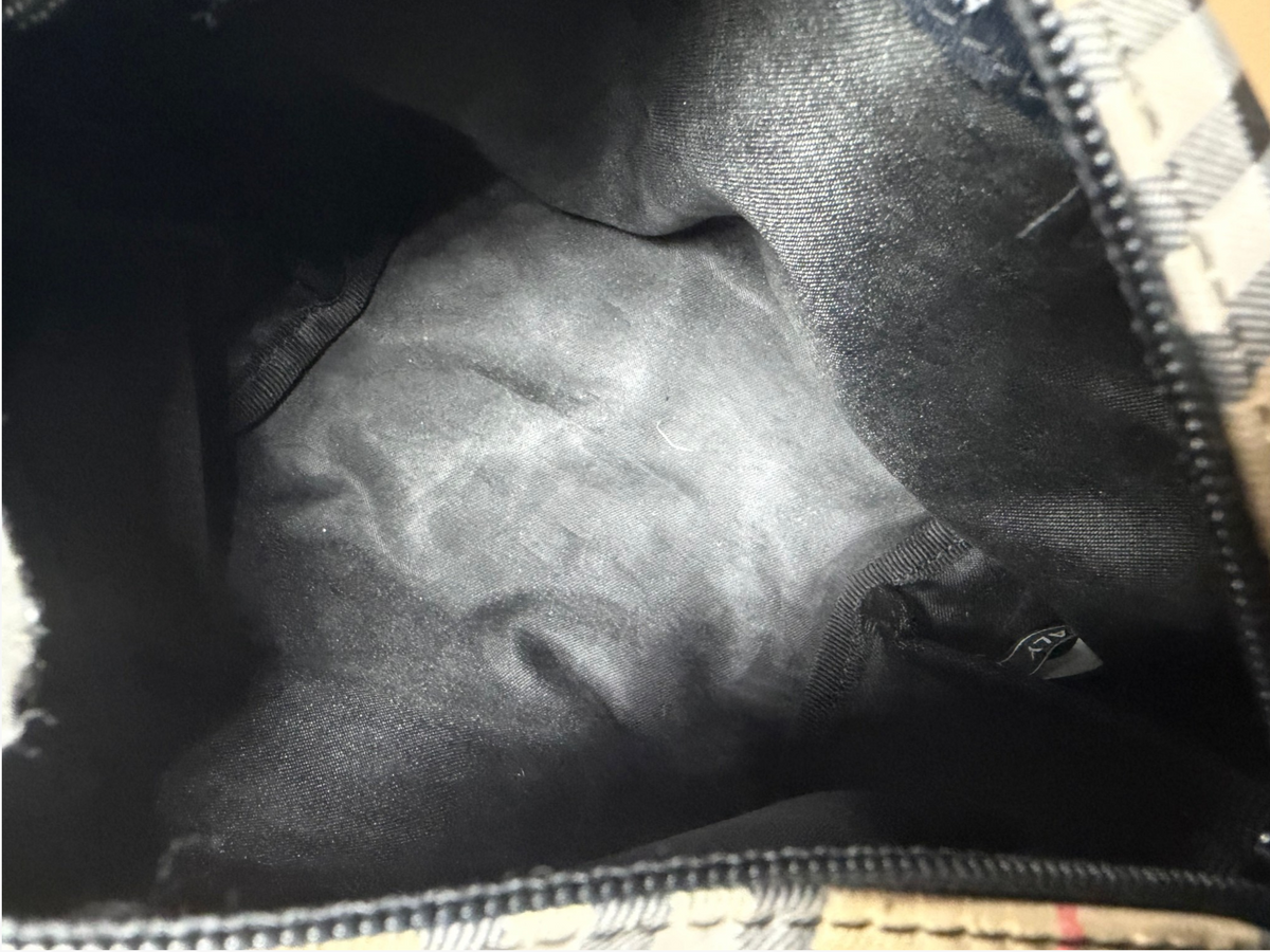 Burberry London Nova Check Wristlet Clutch Pouch / Purse