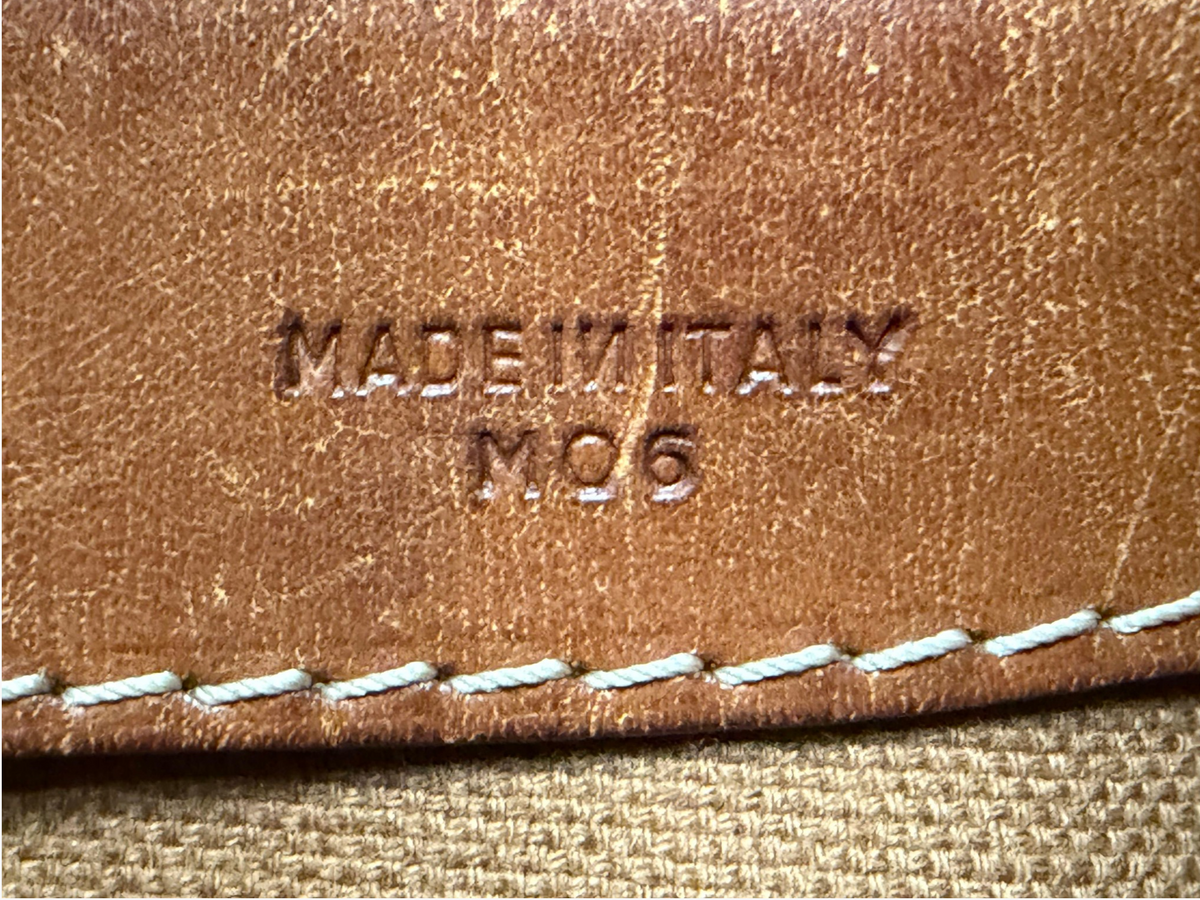 Vintage Celine Macadam Blason Flat Shopper Tote