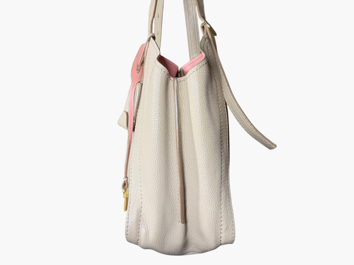 The Marc Jacobs The Director Tote - Cream and Pink