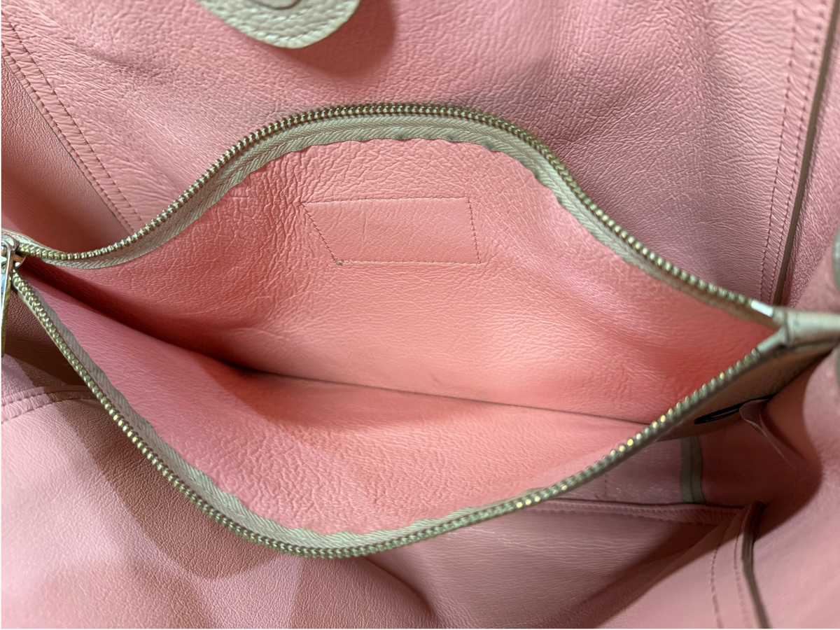 The Marc Jacobs The Director Tote - Cream and Pink