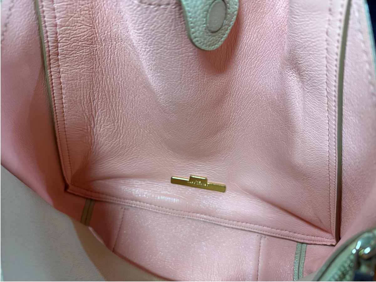 The Marc Jacobs The Director Tote - Cream and Pink