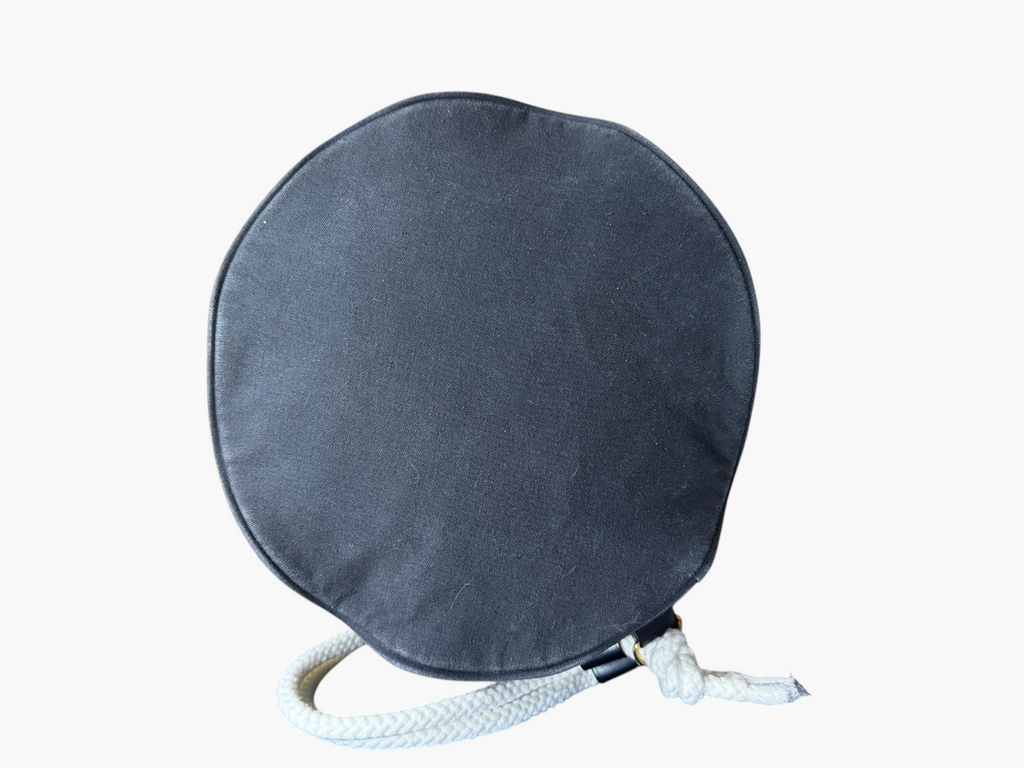 Chanel Canvas Rope Drawstring Pool Bag