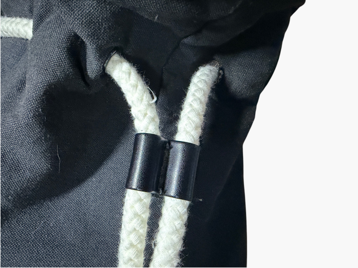 Chanel Canvas Rope Drawstring Pool Bag