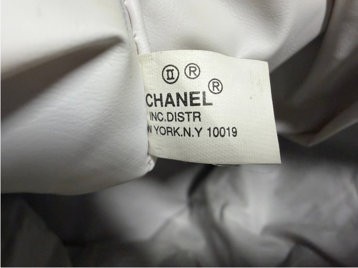 Chanel Canvas Rope Drawstring Pool Bag