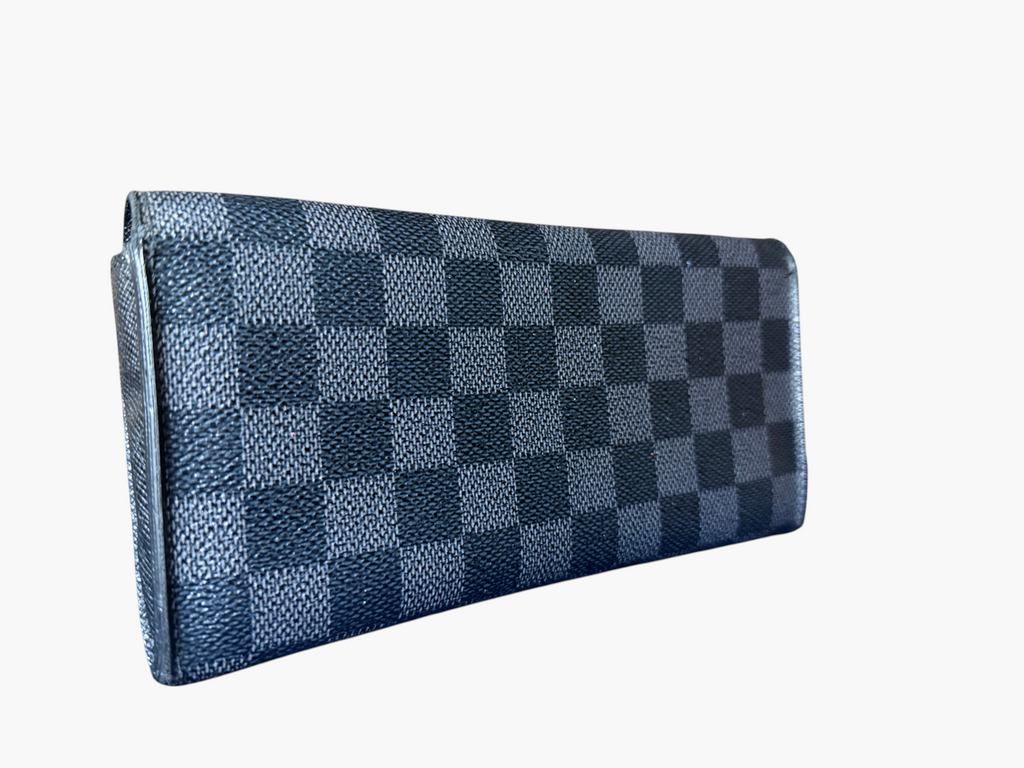 Louis Vuitton Damier Graphite Portefeuille Long Modulable - With Card Insert system