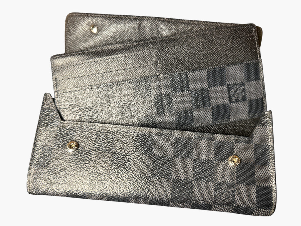 Louis Vuitton Damier Graphite Portefeuille Long Modulable - With Card Insert system