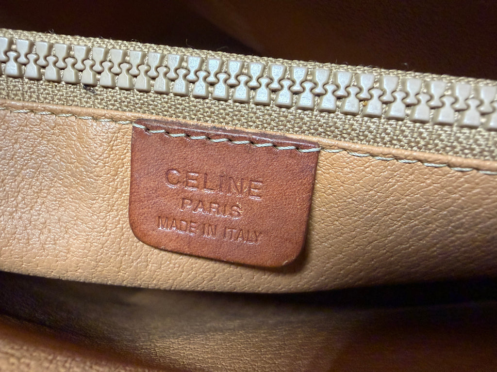 Vintage Celine Macadam Blason Bucket Tote – photo 14