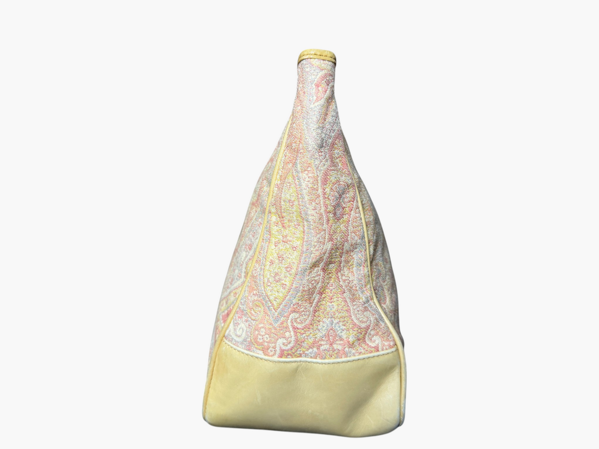Vintage Etro Milano Paisley Jacquard Tote – photo 4