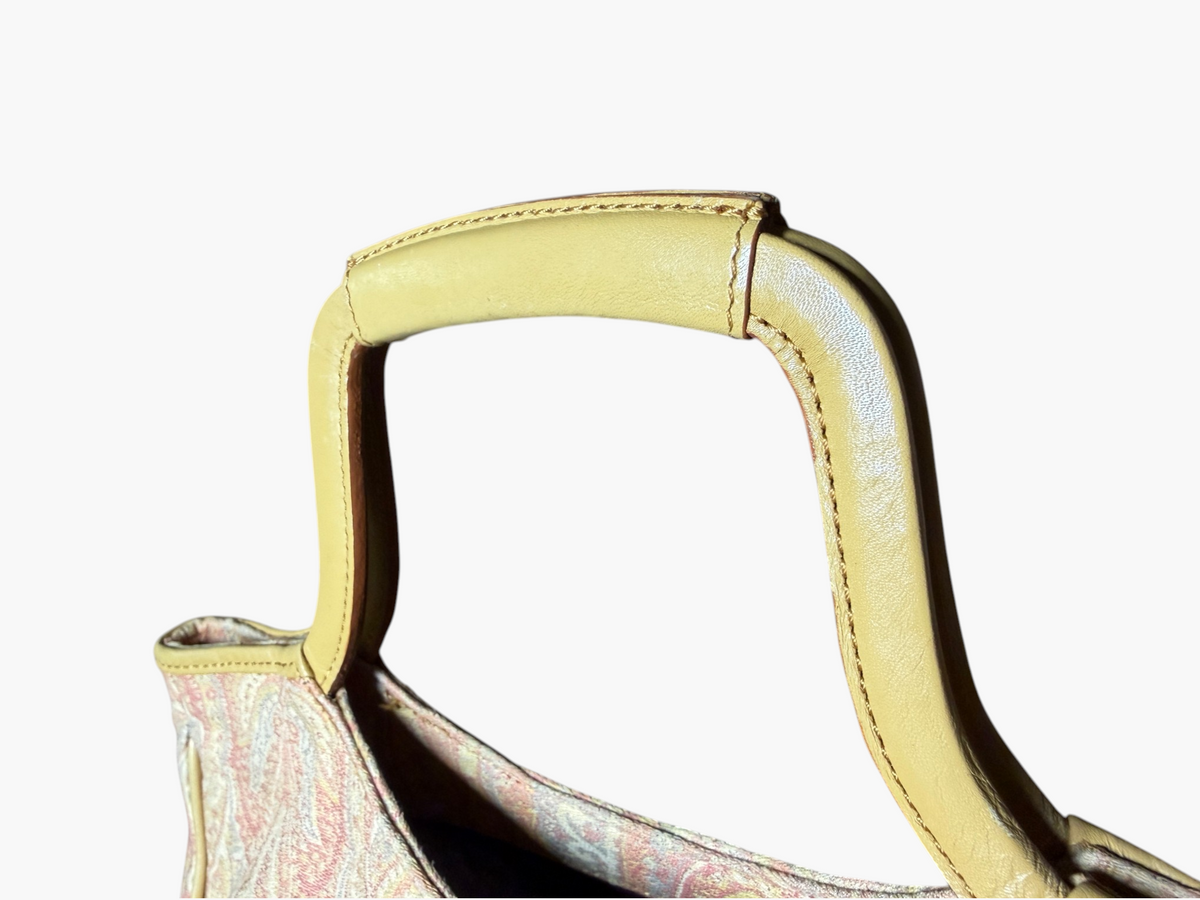 Vintage Etro Milano Paisley Jacquard Tote – photo 5