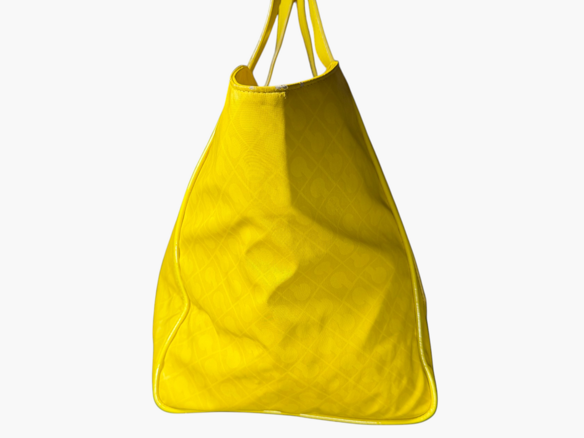 Vintage Gherardini Yellow Monogram Tote – photo 5