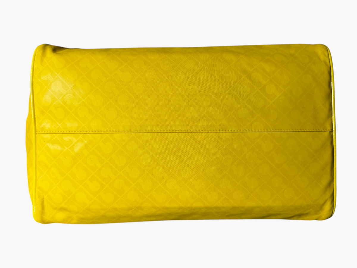 Vintage Gherardini Yellow Monogram Tote – photo 7