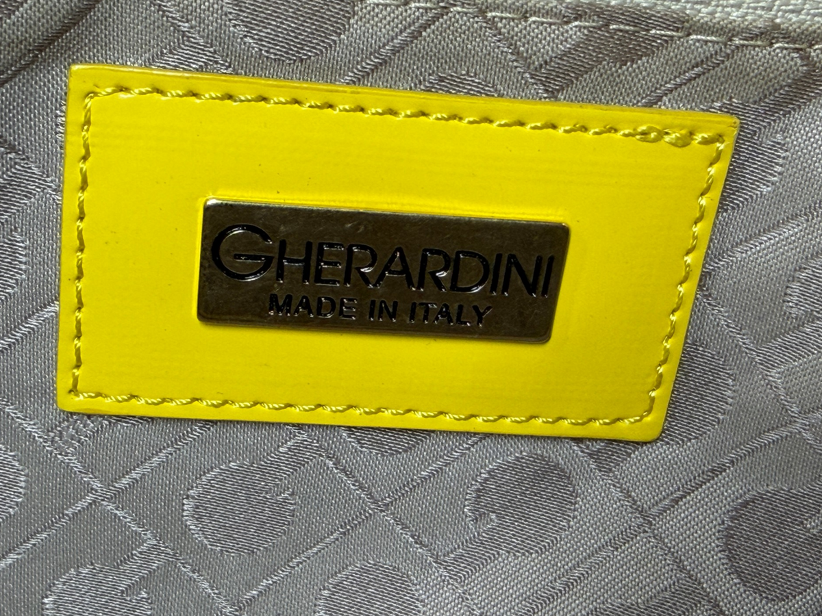 Vintage Gherardini Yellow Monogram Tote – photo 10