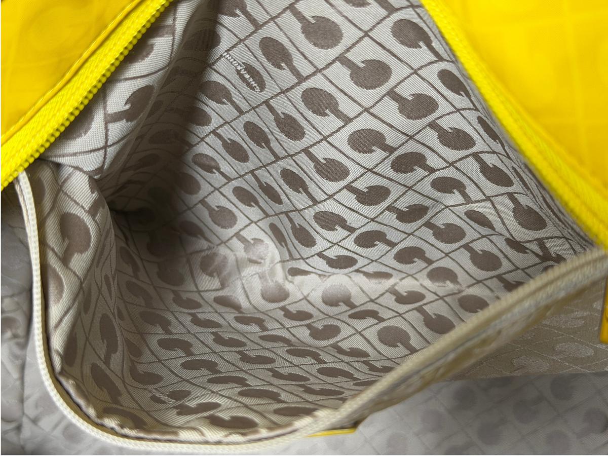 Vintage Gherardini Yellow Monogram Tote – photo 12