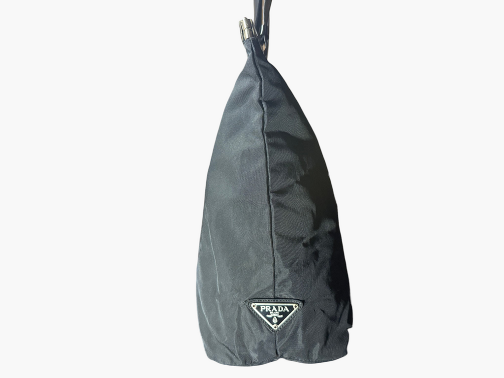Vintage Prada Metal Framed Tessuto Nylon Tote – photo 4