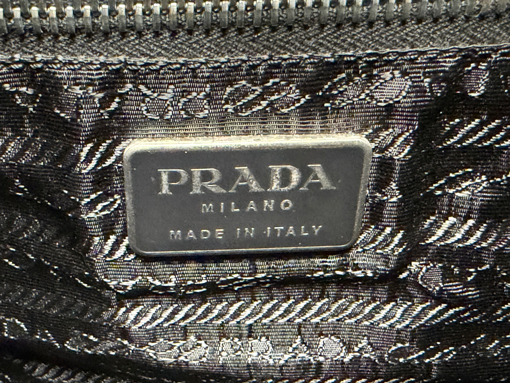 Vintage Prada Metal Framed Tessuto Nylon Tote – photo 16