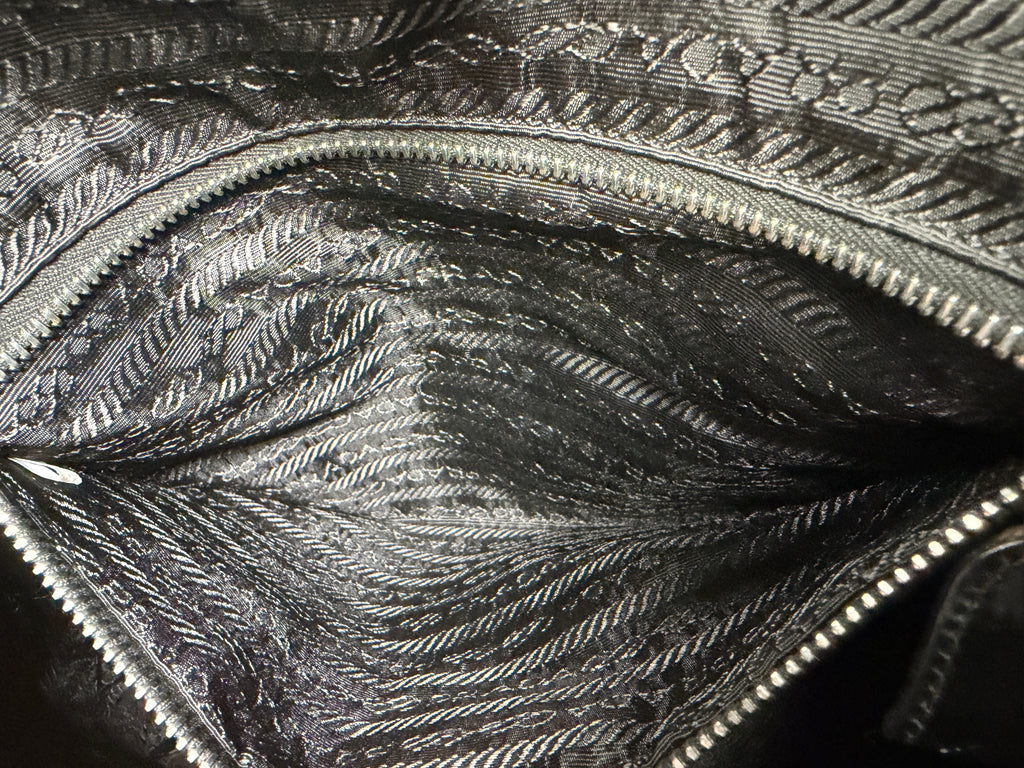 Vintage Prada Metal Framed Tessuto Nylon Tote – photo 17