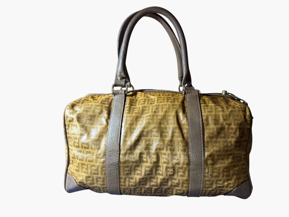 Vintage Fendi Zucca Boston Bag – photo 3