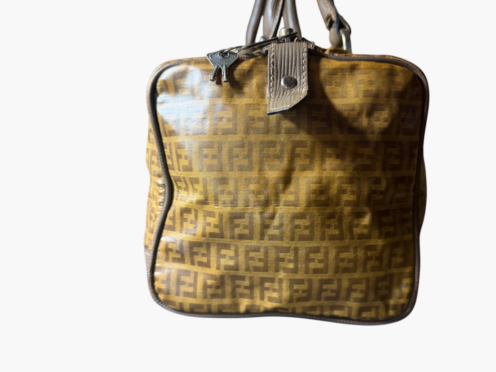 Vintage Fendi Zucca Boston Bag – photo 6