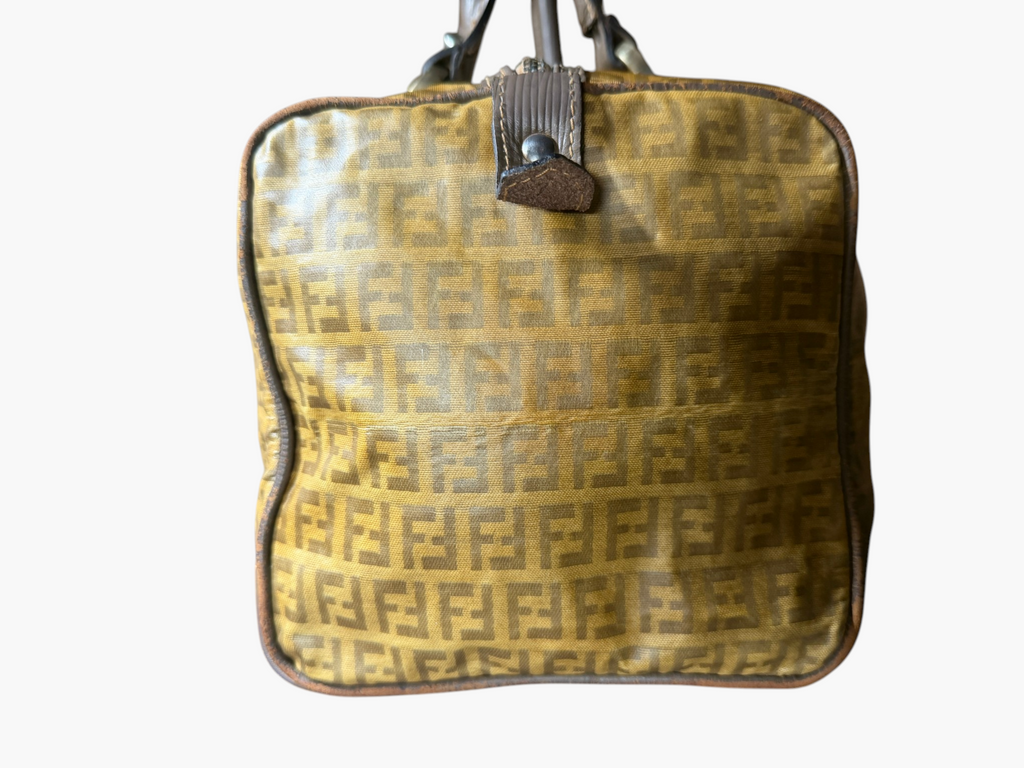 Vintage Fendi Zucca Boston Bag – photo 5