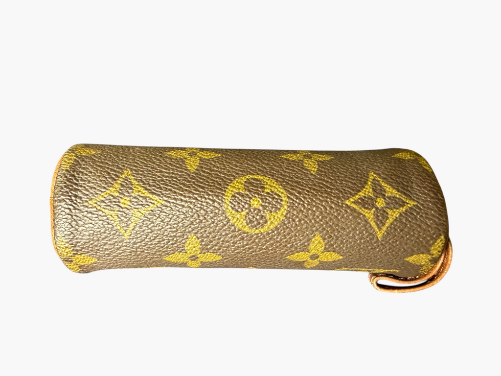 Vintage Louis Vuitton Monogram Golf Ball Case / Accessory Case – photo 4