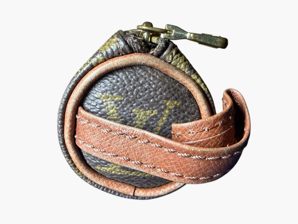 Vintage Louis Vuitton Monogram Golf Ball Case / Accessory Case – photo 5