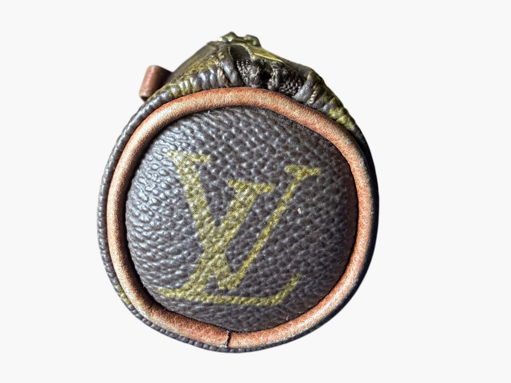 Vintage Louis Vuitton Monogram Golf Ball Case / Accessory Case – photo 6