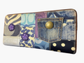 Rare Coach Denim Patchwork Zip-Around Wallet