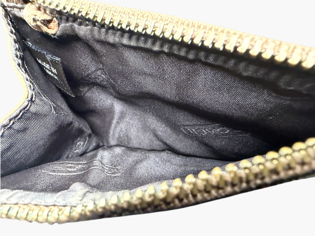 Coach Signature Canvas Mini Zip Wallet – photo 5