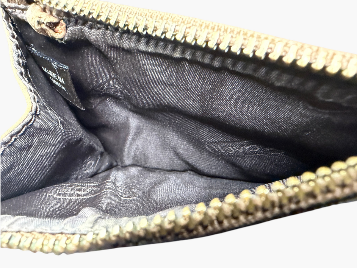 Coach Signature Canvas Mini Zip Wallet – photo 5