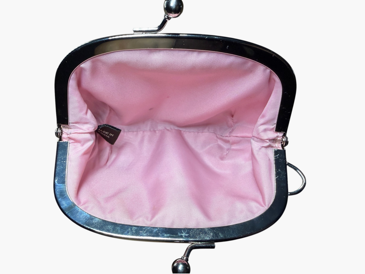Coach Signature Canvas Kiss-Lock Coin Purse – photo 7