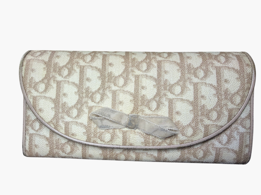 Christian Dior Trotter Ribbon Oblique Canvas Continental Wallet – photo 2