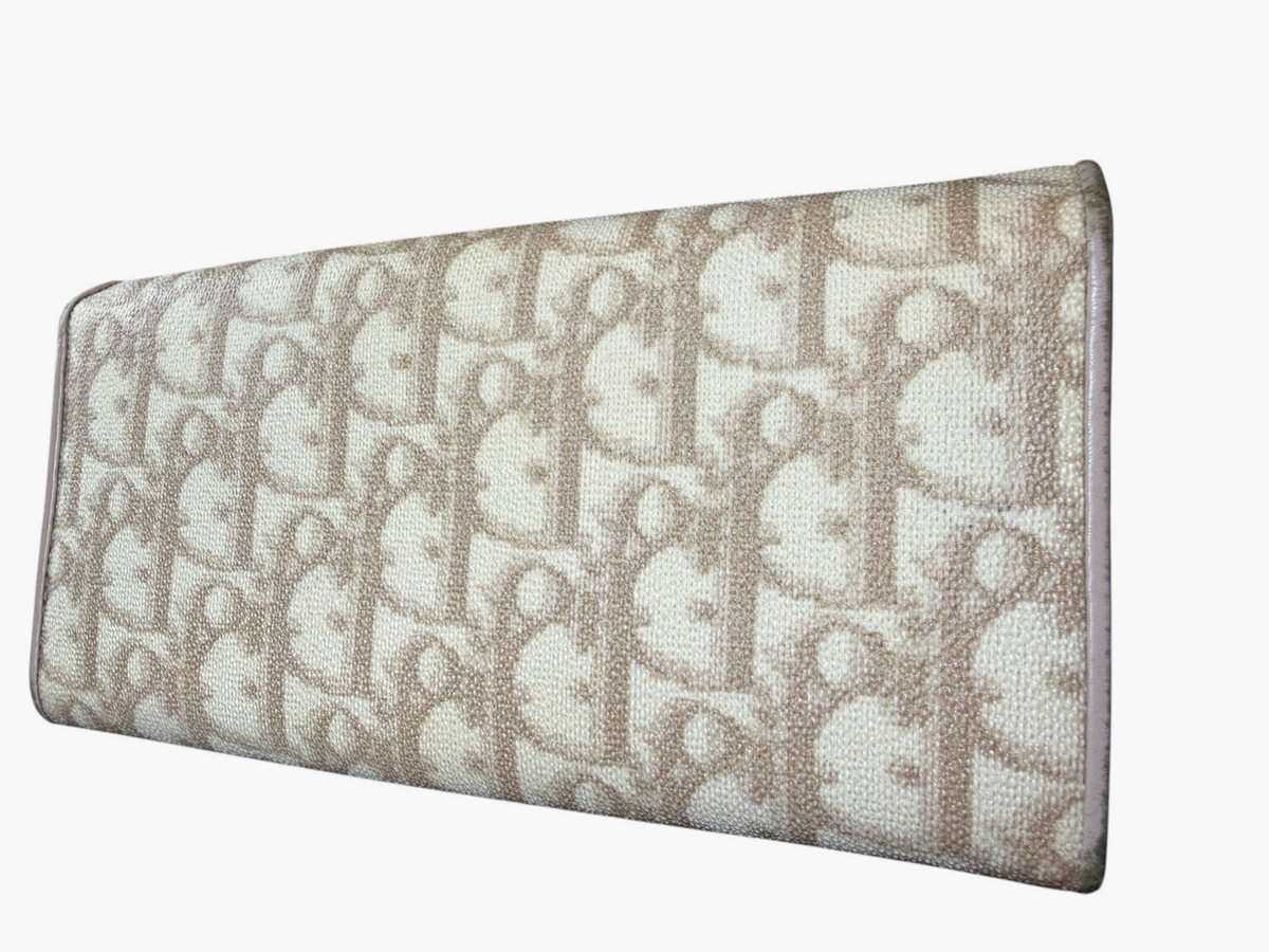 Christian Dior Trotter Ribbon Oblique Canvas Continental Wallet – photo 3