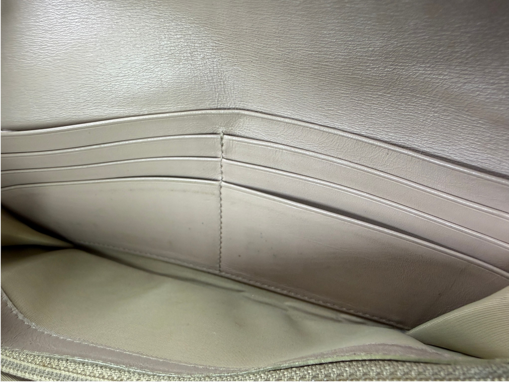 Christian Dior Trotter Ribbon Oblique Canvas Continental Wallet – photo 12