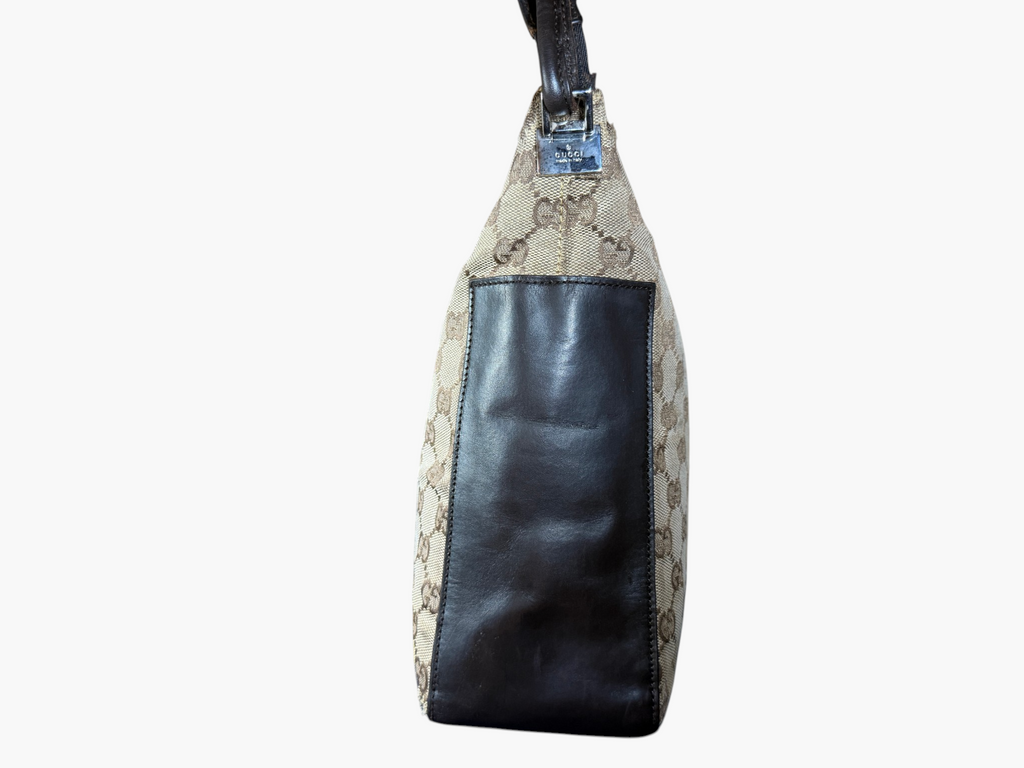 Vintage Gucci GG Monogram Flat Hobo Shoulder Bag - Tom Ford Era – photo 7