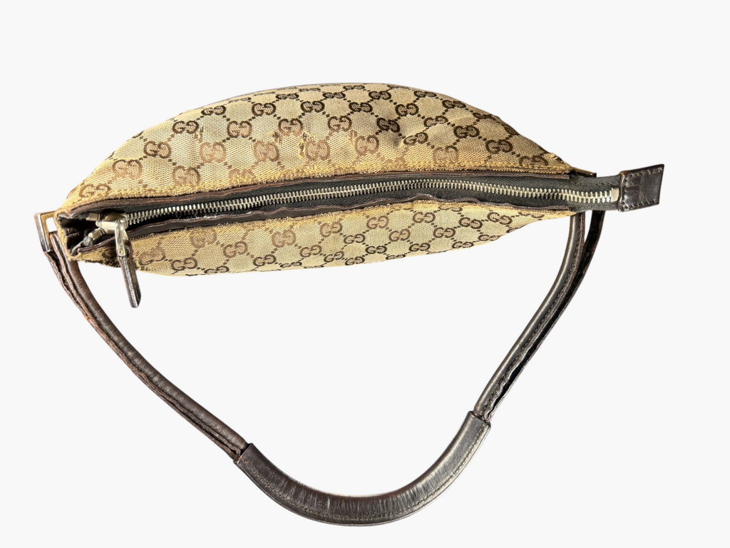 Vintage Gucci GG Monogram Flat Hobo Shoulder Bag - Tom Ford Era – photo 18