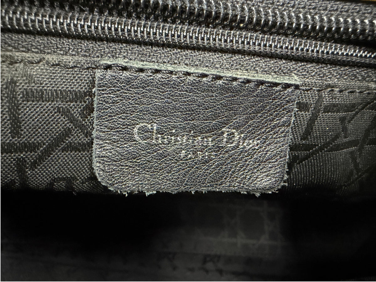 Vintage Christian Dior Lady Dior Animal Print Cannage 1997 With Entrupy CoA