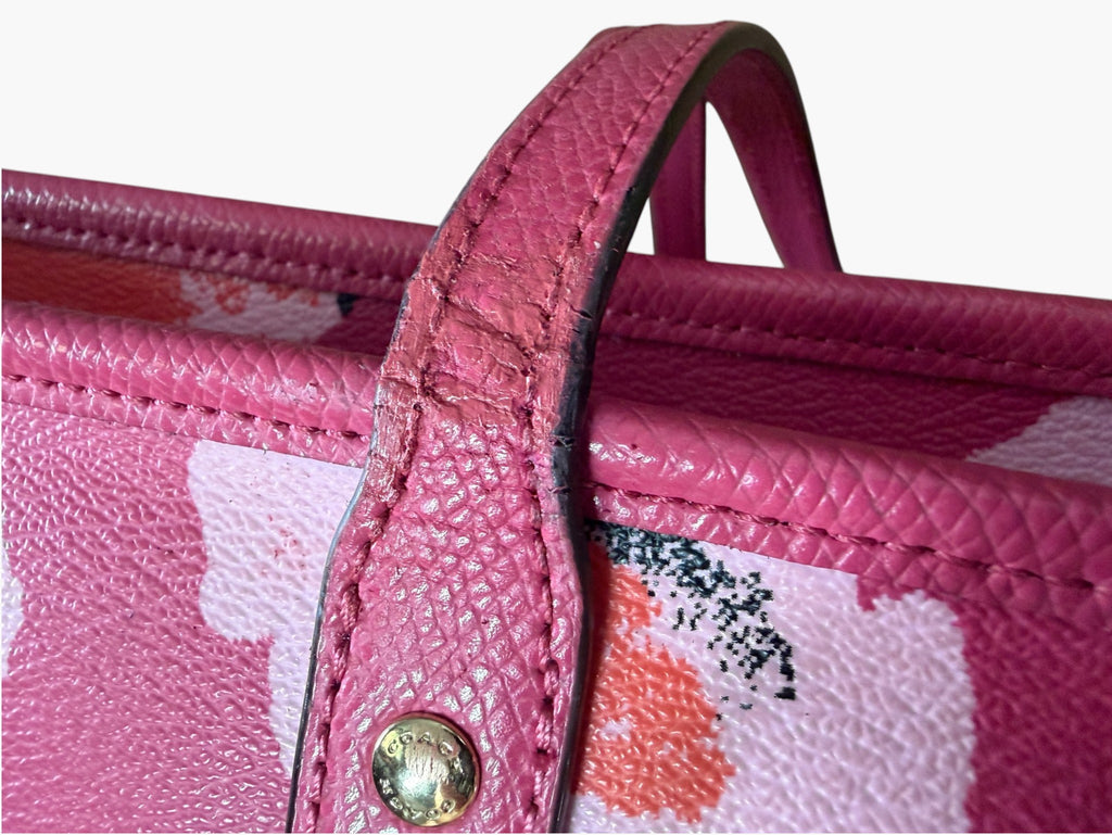 Coach Wildflower Pink Large City Zip Tote