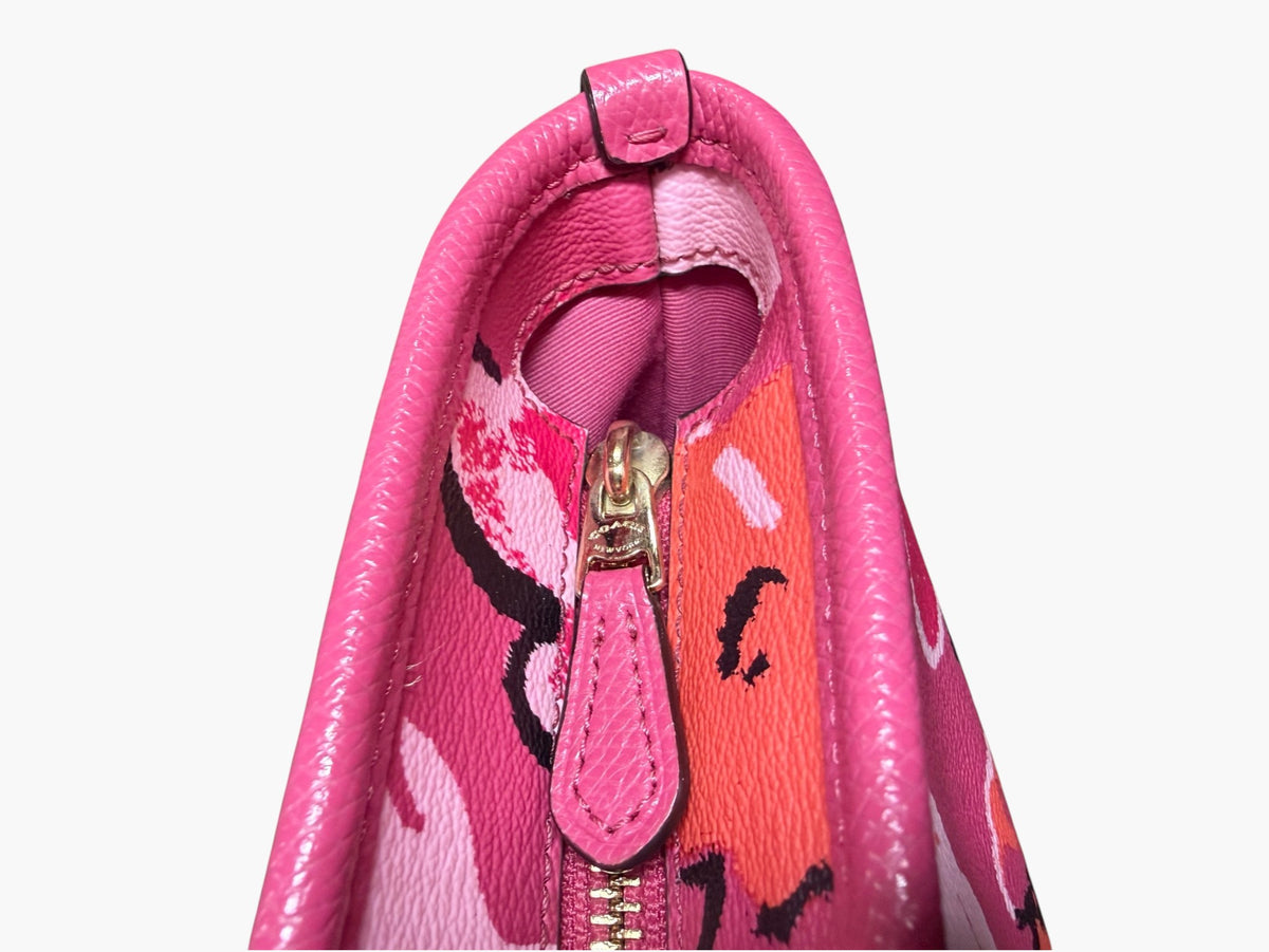 Coach Wildflower Pink Large City Zip Tote