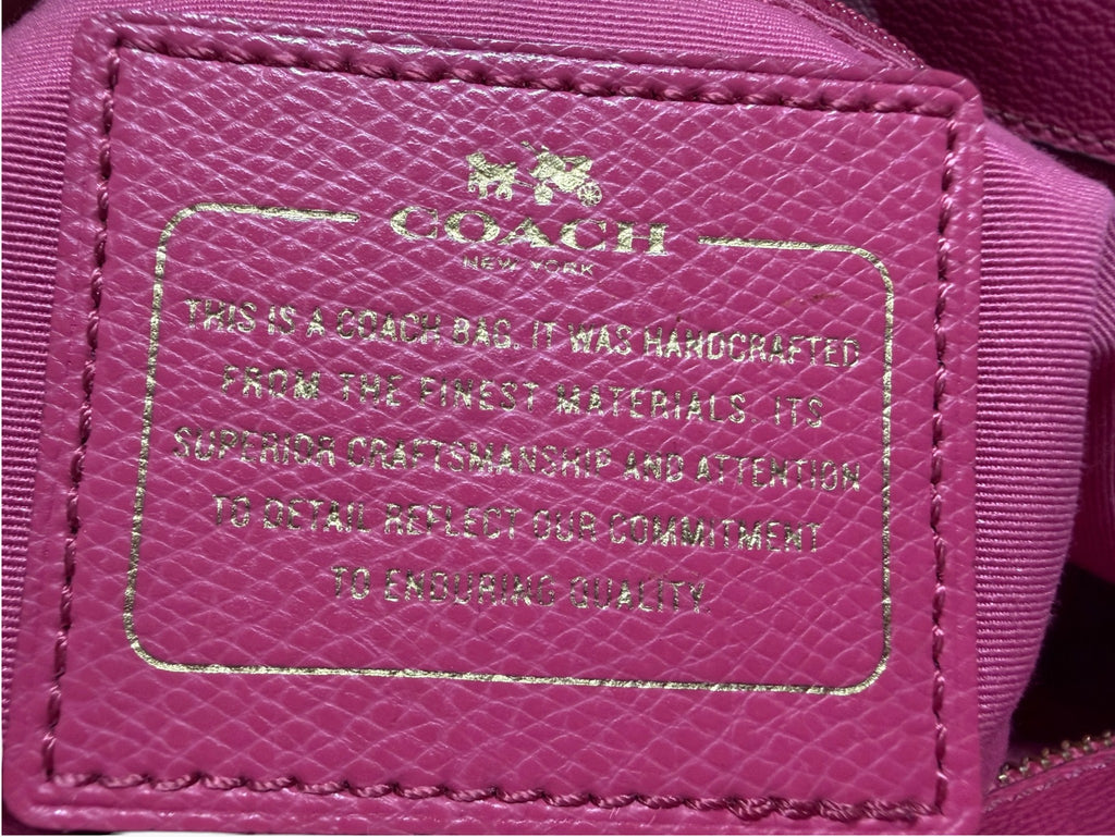 Coach Wildflower Pink Large City Zip Tote