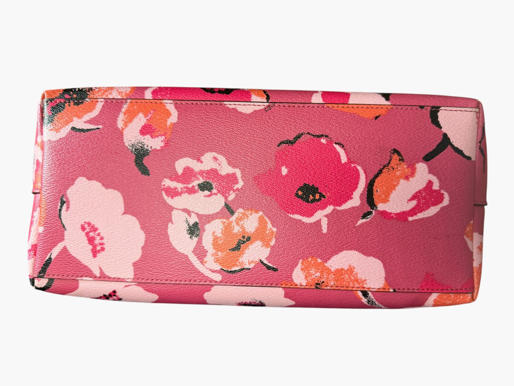 Coach Wildflower Pink Large City Zip Tote