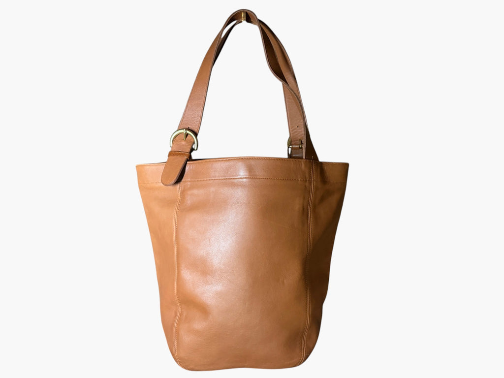 Vintage Coach Duffle Soho XL British Tan Tote - Made in the USA